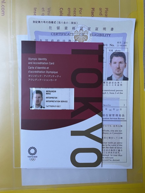 Akkreditierung Tokyo 2020